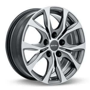RTX Wheels – Windsor – Gunmetal – 18″x7.5″ 35mm – Summer Wheels – 082580